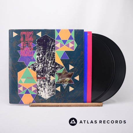 Siouxsie & The Banshees Nocturne 2 x LP Vinyl Record - Front Cover & Record