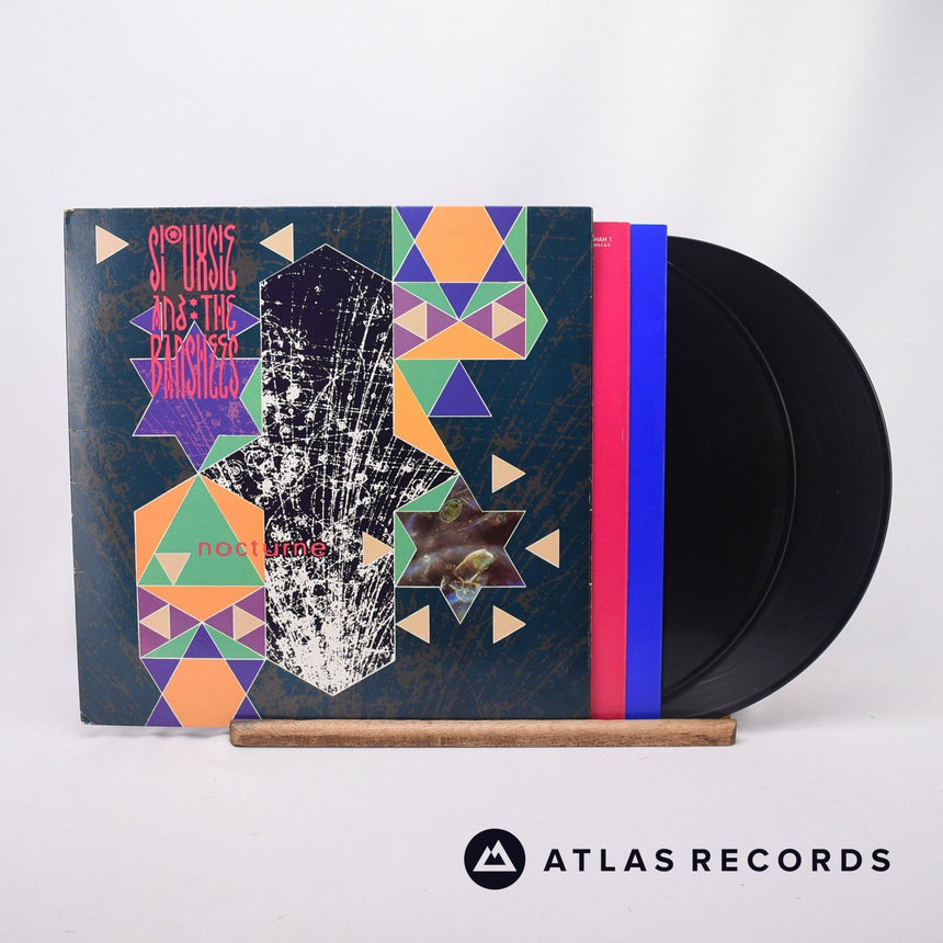 Siouxsie & The Banshees Nocturne 2 x LP Vinyl Record - Front Cover & Record