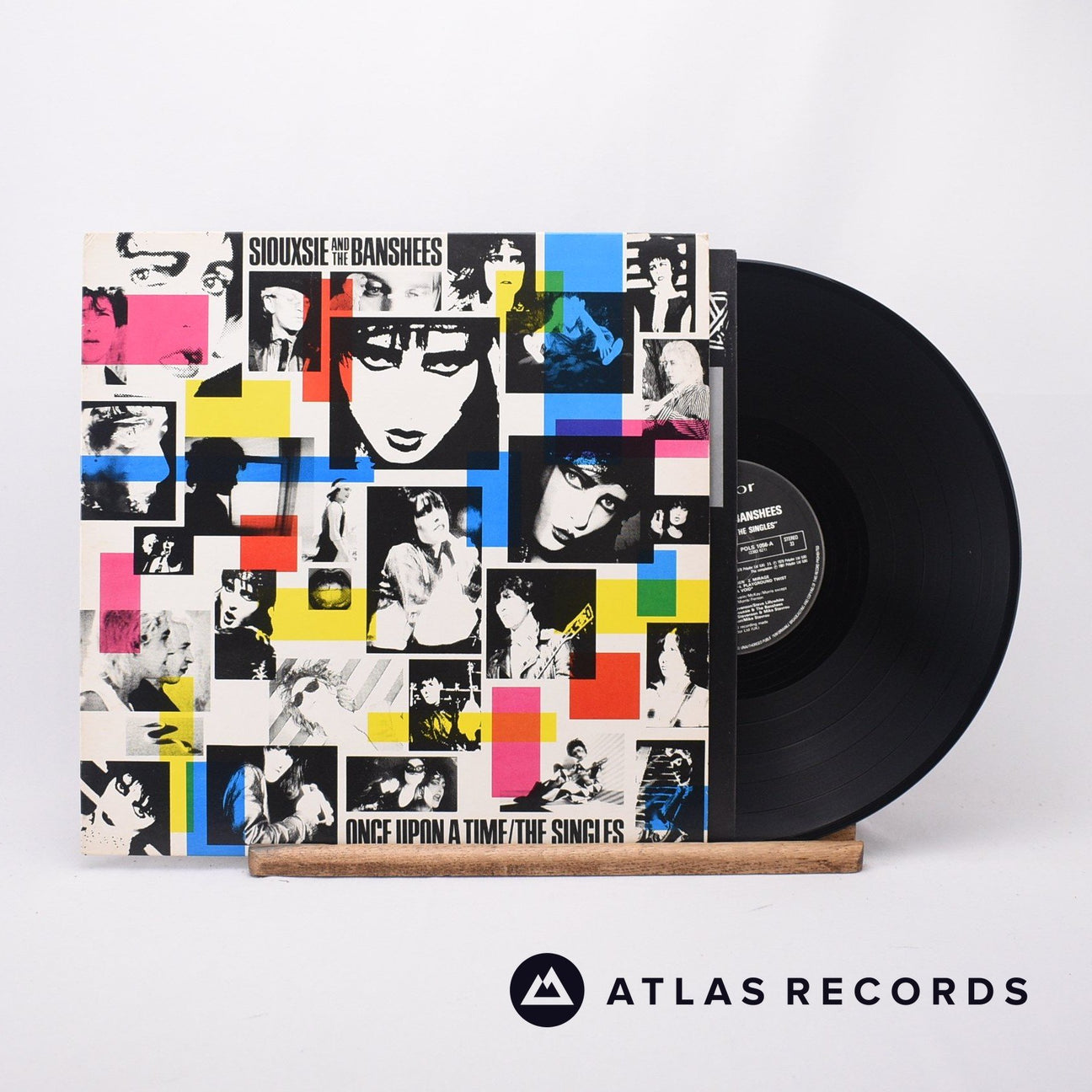 Siouxsie & The Banshees Once Upon A Time/The Singles LP Vinyl Record - Front Cover & Record