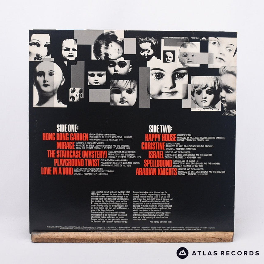 Siouxsie & The Banshees - Once Upon A Time/The Singles - LP Vinyl Record - EX/EX