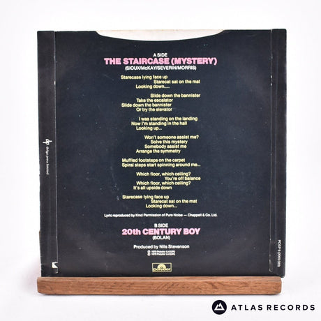 Siouxsie & The Banshees - The Staircase - 7" Vinyl Record - EX/VG+