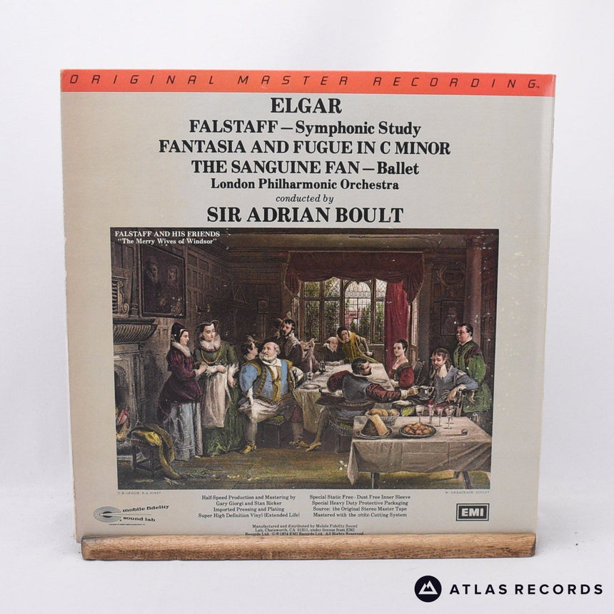 Sir Adrian Boult - Falstaff - Symphonic Study - 2 x LP Vinyl Record