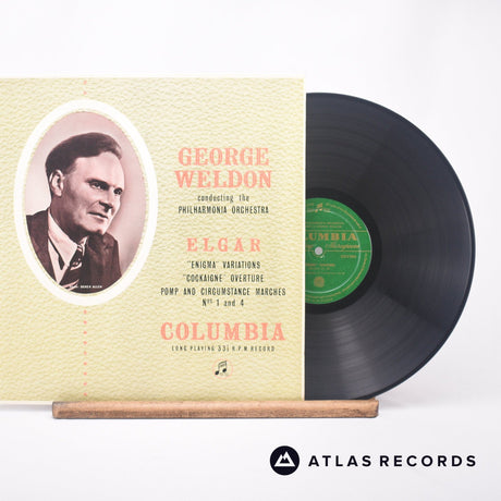 Sir Edward Elgar Enigma Variations, Op. 36/Cockaigne Overture Op. 40/Pomp And Circumstance Marches Nos. 1 And 4, Op. 39 LP Vinyl Record - Front Cover & Record