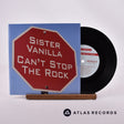 Sister Vanilla Can't Stop The Rock 7" Vinyl Record - Front Cover & Record