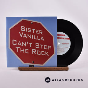 Sister Vanilla Can't Stop The Rock 7" Vinyl Record - Front Cover & Record