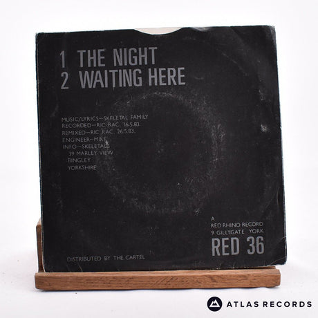 Skeletal Family - The Night - 7" Vinyl Record - VG+/VG+
