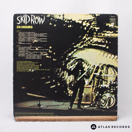Skid Row - 34 Hours - Gatefold A1 B1 LP Vinyl Record - VG+/VG+