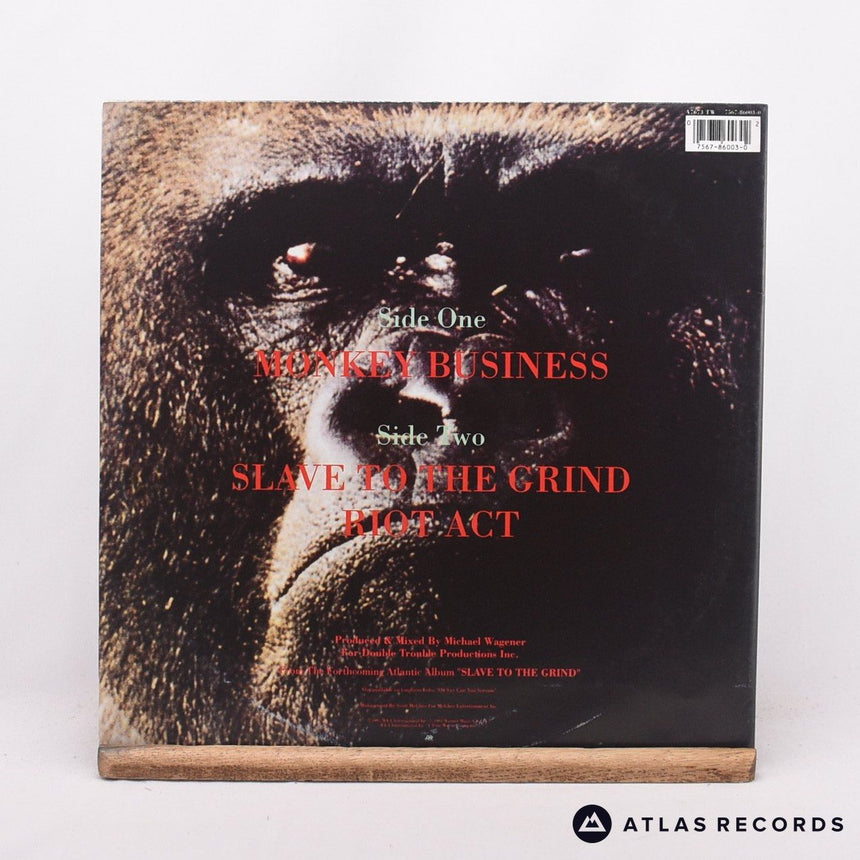 Skid Row - Monkey Business - Limited Edition 12" Vinyl Record - EX/EX