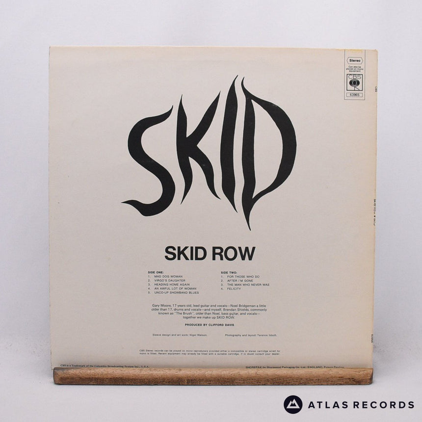 Skid Row - Skid - First Uk Press A1 B1 LP Vinyl Record - VG+/EX