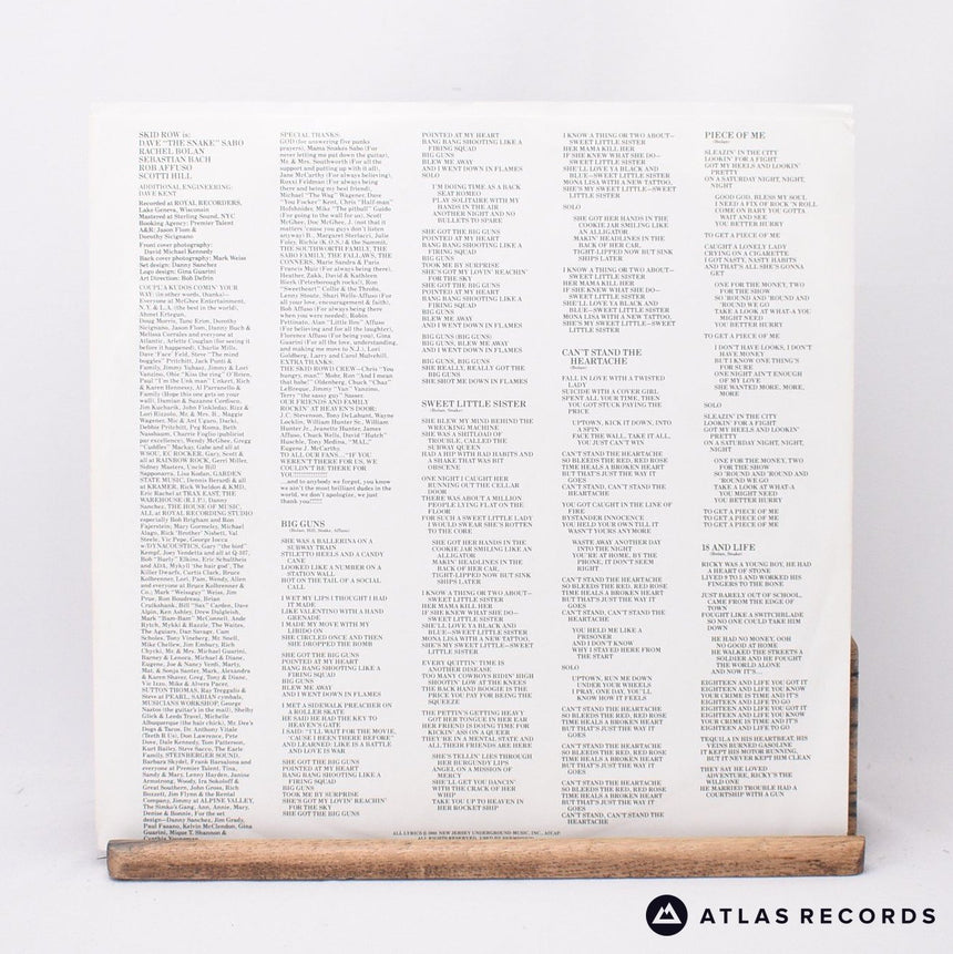 Skid Row - Skid Row - -A -A LP Vinyl Record - VG+/EX