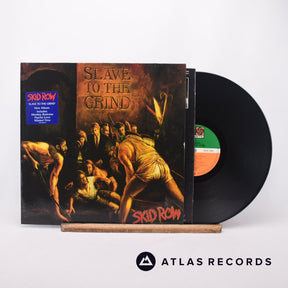 Skid Row Slave To The Grind LP Vinyl Record - Front Cover & Record