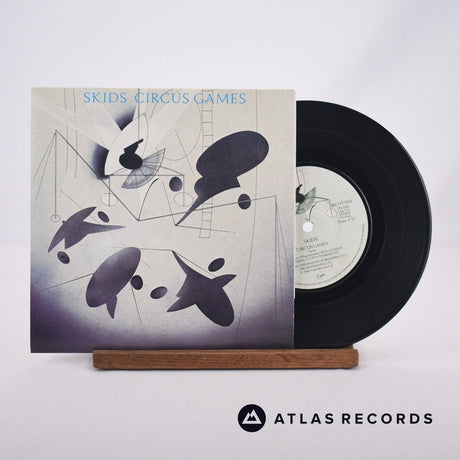 Skids Circus Games 7" Vinyl Record - Front Cover & Record