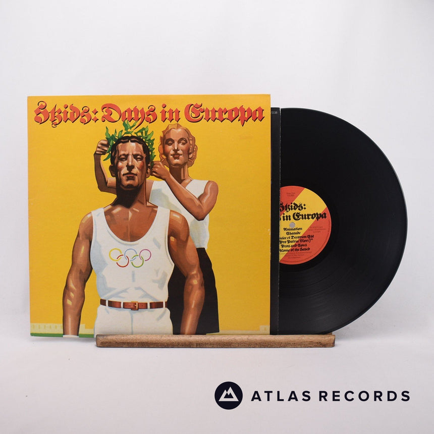 Skids Days In Europa LP Vinyl Record - Front Cover & Record
