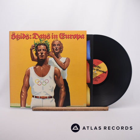 Skids Days In Europa LP Vinyl Record - Front Cover & Record