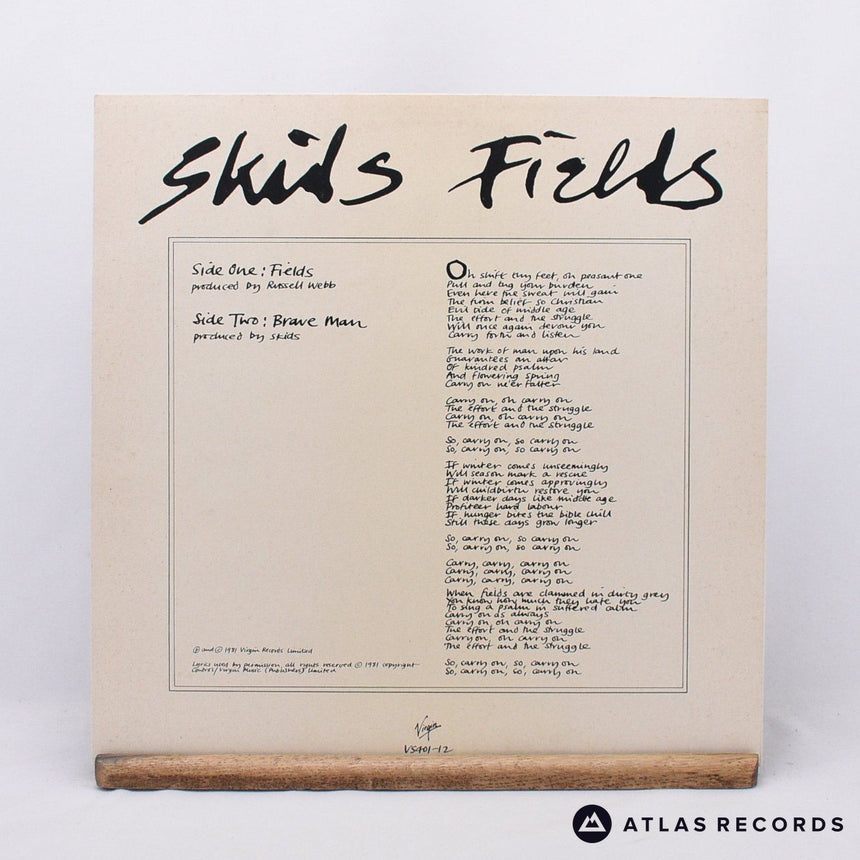 Skids - Fields - 12" Vinyl Record - VG+/EX