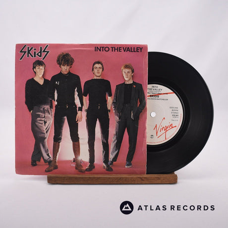 Skids Into The Valley 7" Vinyl Record - Front Cover & Record