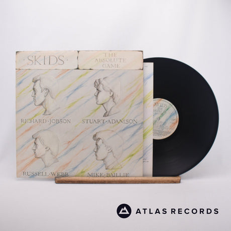 Skids The Absolute Game LP Vinyl Record - Front Cover & Record