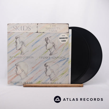 Skids The Absolute Game 2 x LP Vinyl Record - Front Cover & Record