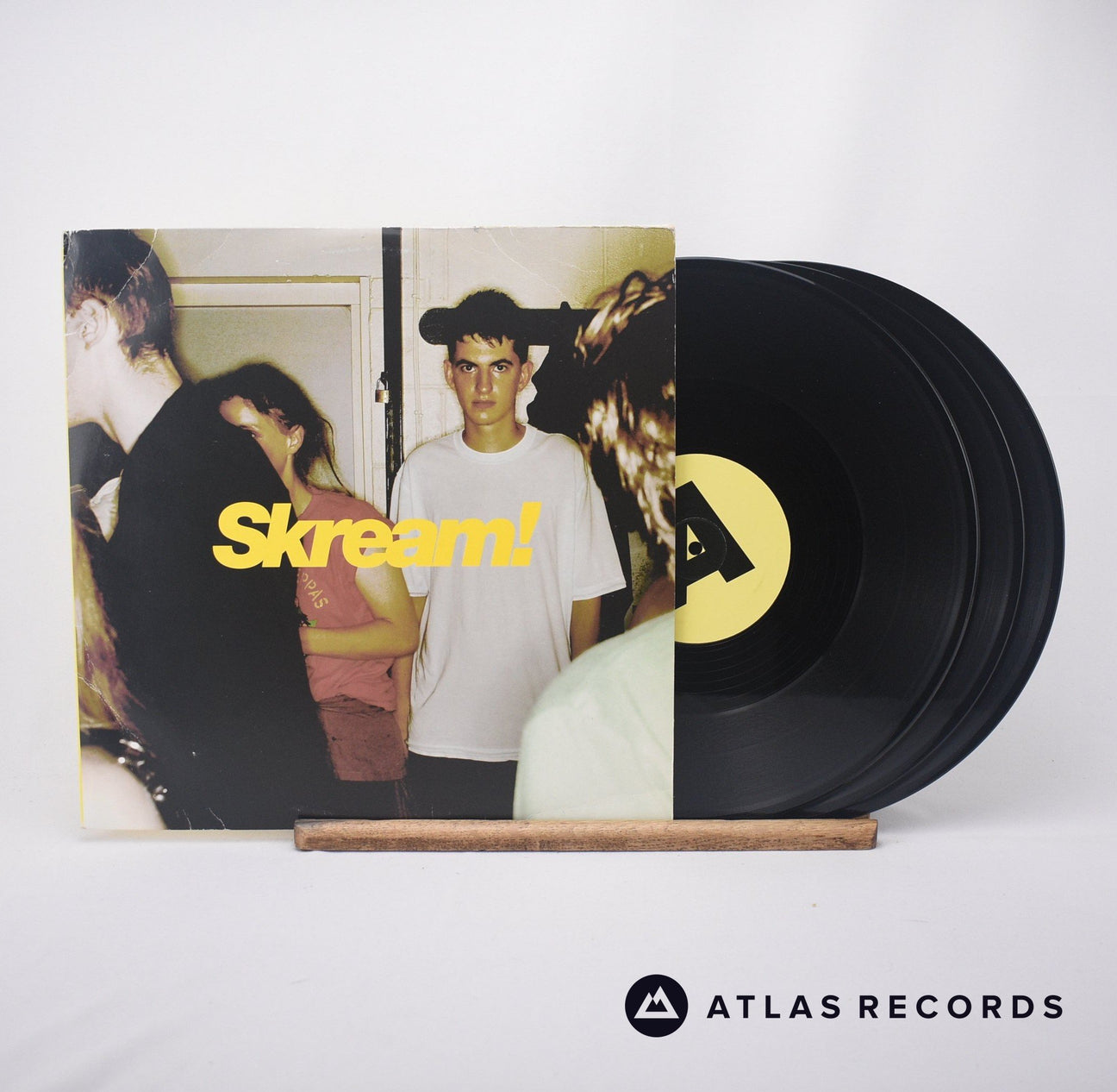 Skream Skream! 3 x 12" Vinyl Record - Front Cover & Record