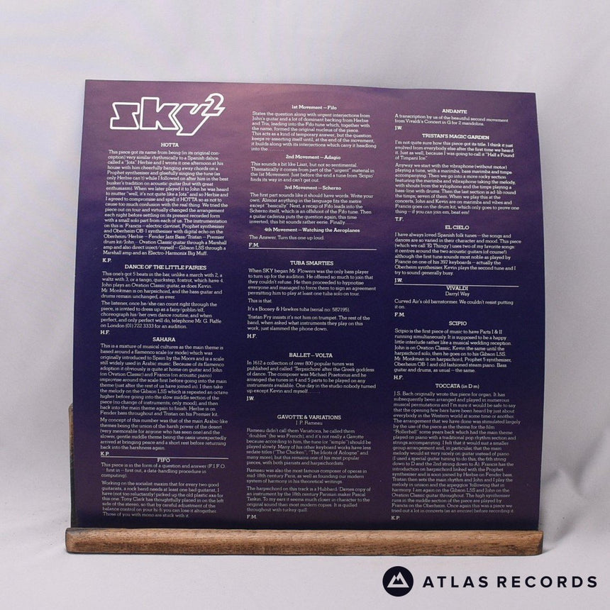 Sky - Sky 2 - Insert Gatefold Double LP Vinyl Record - EX/EX
