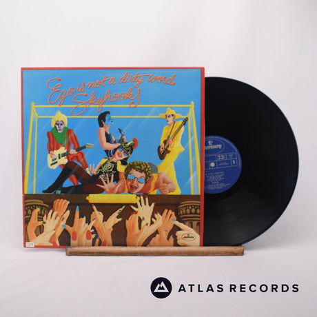 Skyhooks Ego Is Not A Dirty Word LP Vinyl Record - Front Cover & Record