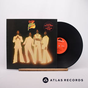Slade Slade In Flame LP Vinyl Record - Front Cover & Record