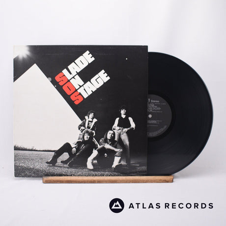 Slade Slade On Stage LP Vinyl Record - Front Cover & Record