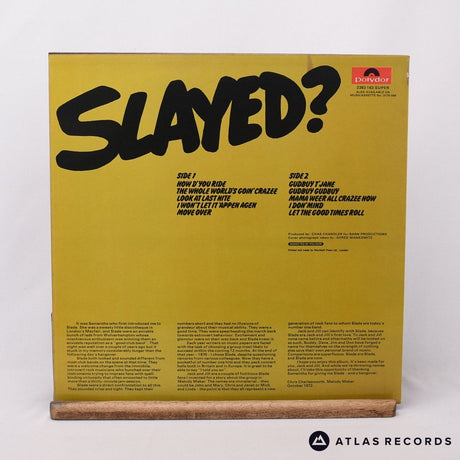 Slade - Slayed? - First Uk Press LP Vinyl Record - EX/EX