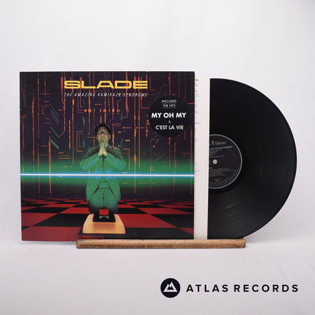 Slade The Amazing Kamikaze Syndrome LP Vinyl Record - Front Cover & Record