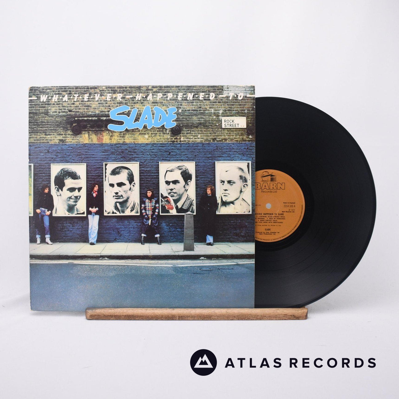 Slade Whatever Happened To Slade LP Vinyl Record - Front Cover & Record