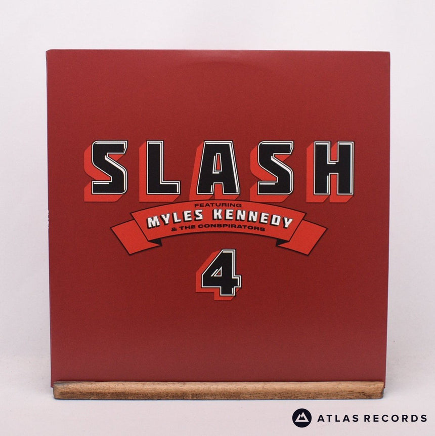 Slash - 4 - Red Guitar Pick LP Vinyl Record - EX/NM