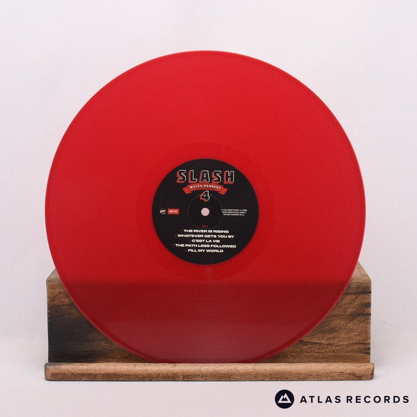 Slash - 4 - Red Guitar Pick LP Vinyl Record - EX/NM