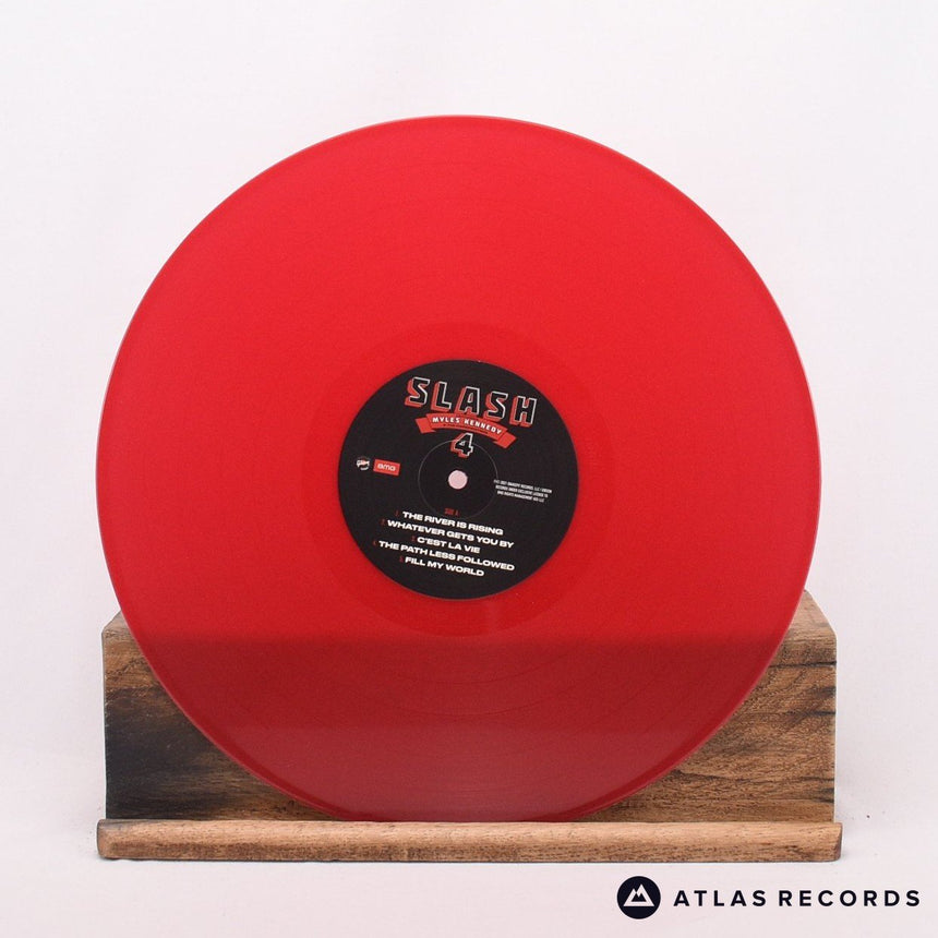 Slash - 4 - Red Guitar Pick Insert LP Vinyl Record - EX/NM