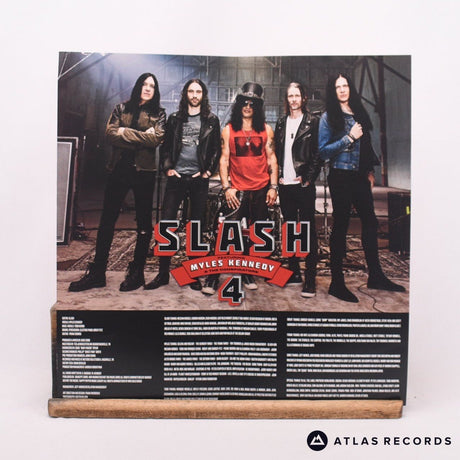 Slash - 4 - Red Guitar Pick Insert LP Vinyl Record - EX/NM