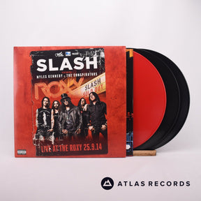 Slash Live At The Roxy 25.9.14 3 x LP + 2 x CD Vinyl Record - Front Cover & Record