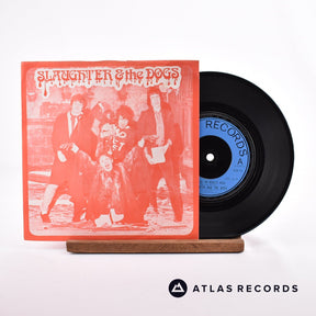 Slaughter And The Dogs Cranked Up Really High 7" Vinyl Record - Front Cover & Record