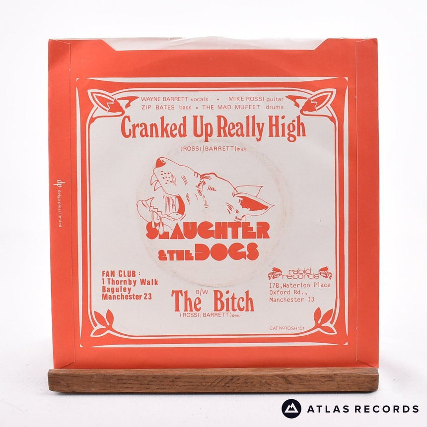 Slaughter And The Dogs - Cranked Up Really High - 7" Vinyl Record - VG+/EX