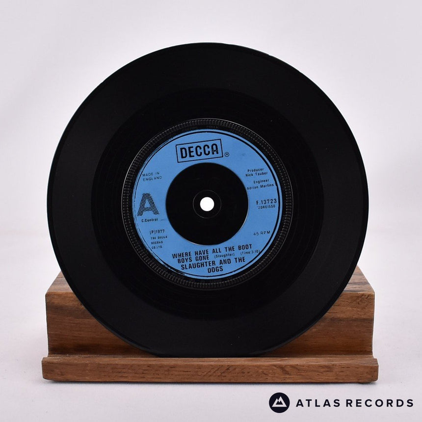 Slaughter And The Dogs - Where Have All The Boot Boys Gone ? - 7" Vinyl Record - VG+/VG+