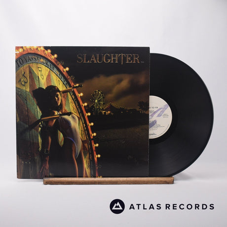 Slaughter Stick It To Ya LP Vinyl Record - Front Cover & Record