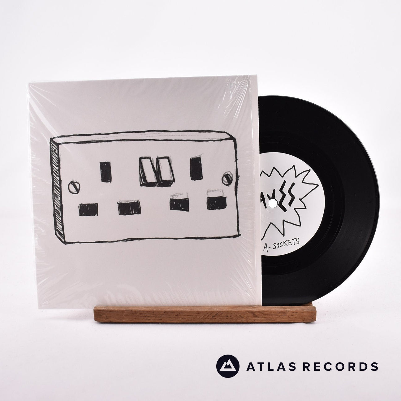 Slaves Sockets 7" Vinyl Record - Front Cover & Record