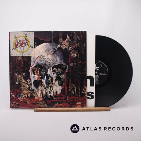 Slayer South Of Heaven LP Vinyl Record - Front Cover & Record