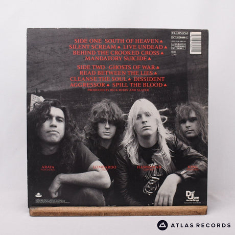 Slayer - South Of Heaven - Townhouse A-1U B-1U LP Vinyl Record - EX/VG+