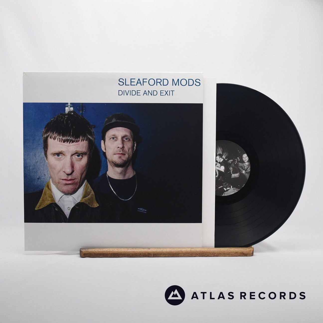 Sleaford Mods Divide And Exit LP Vinyl Record - Front Cover & Record