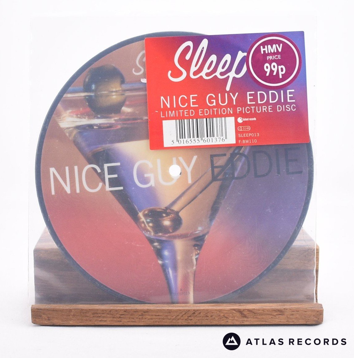 Sleeper Nice Guy Eddie 7" Vinyl Record - Front Cover & Record