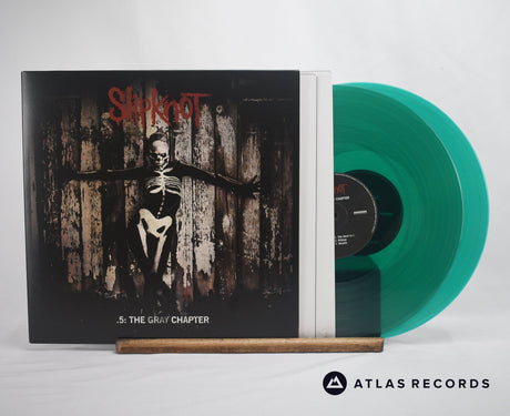 Slipknot .5: The Gray Chapter Double LP Vinyl Record - Front Cover & Record