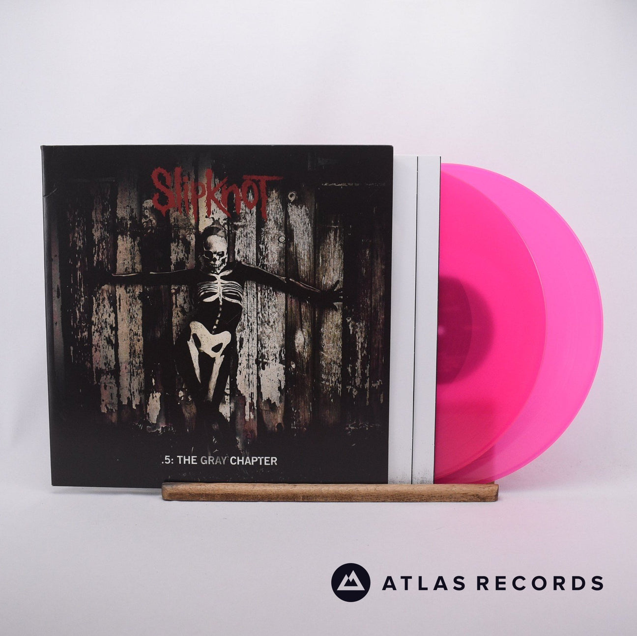 Slipknot .5: The Gray Chapter 2 x LP Vinyl Record - Front Cover & Record