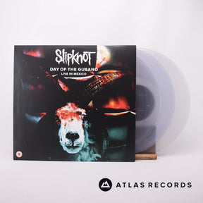 Slipknot Day Of The Gusano 3 x LP + DVD Vinyl Record - Front Cover & Record