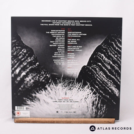 Slipknot - Day Of The Gusano - Clear 3 x LP + DVD Vinyl Record - NM/NM