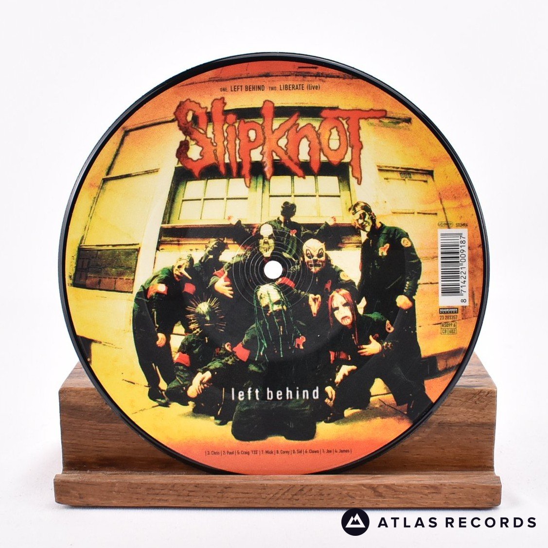Slipknot Left Behind 7" Vinyl Record - In Sleeve