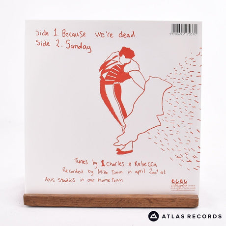 Slow Club - Because We're Dead - Limited Edition 7" Vinyl Record - NM/NM